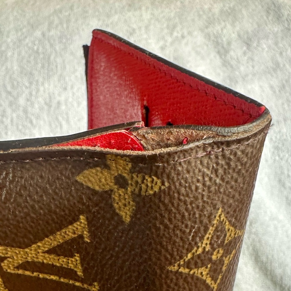 Louis Vuitton Monogram Canvas Adele Wallet Coquelicot Article: M61287 - Picture 12 of 16